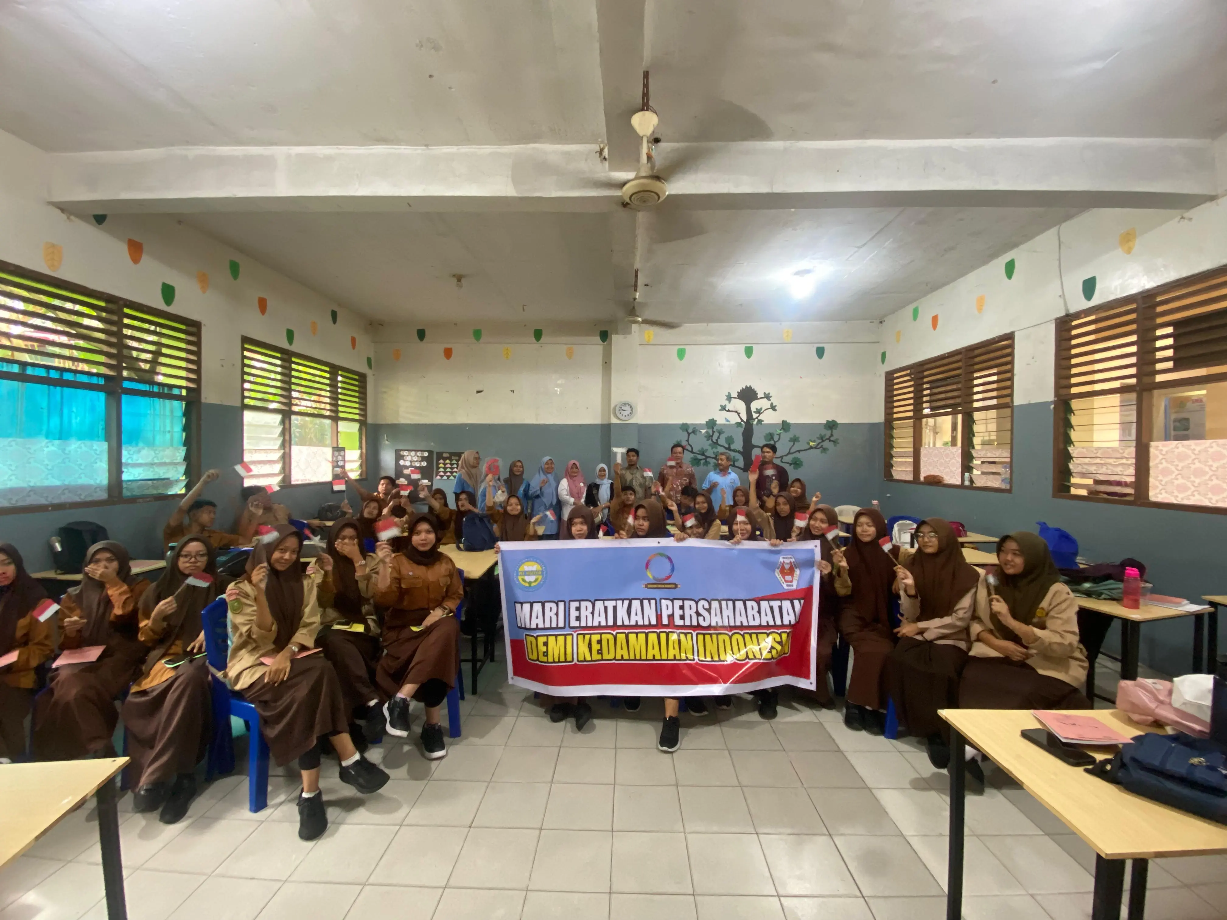 SMK PGRI Pekanbaru Menerima Kunjungan Organisasi GTI (Genggam Tangan Indonesia)